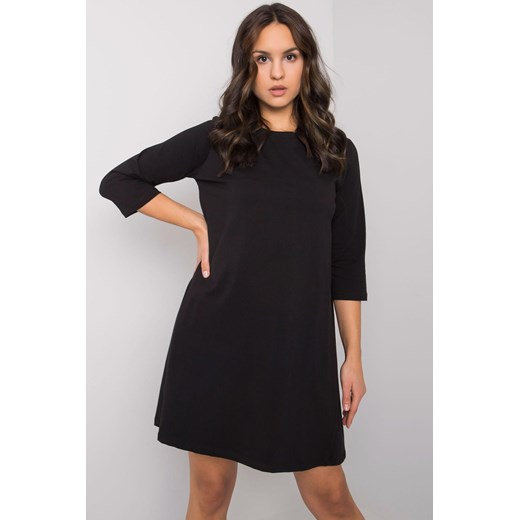 Sukienka z długim rękawem - czarna ze sklepu 5.10.15 w kategorii Sukienki - zdjęcie 169689252