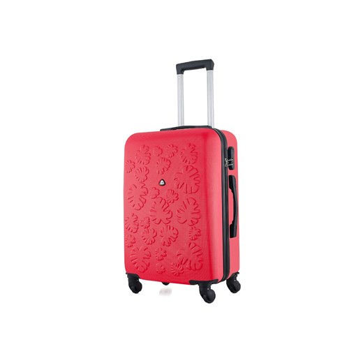 Duża twarda walizka (100 L) różowa - 75x48x33 cm ze sklepu 5.10.15 w kategorii Walizki - zdjęcie 169689362