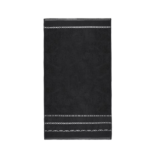 Ręcznik GINO czarny 1 szt. 50 x 90 cm Detexpol 50x90 wyprzedaż 5.10.15