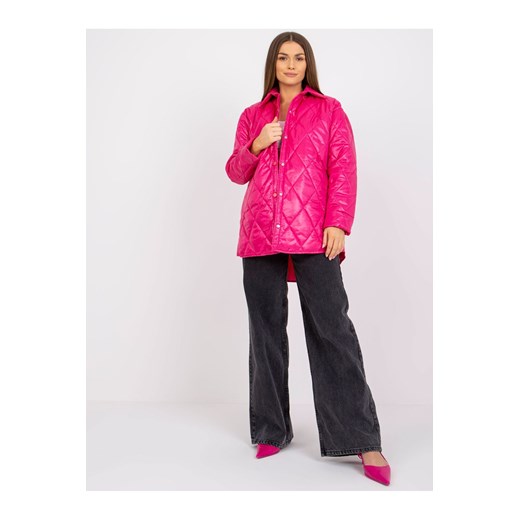 Pikowana kurtka przejściowa pikowana - różowa ze sklepu 5.10.15 w kategorii Kurtki damskie - zdjęcie 169690690