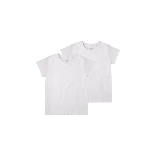 Dziewczęcy T-Shirt 2-pack biały ze sklepu 5.10.15 w kategorii Bluzki dziewczęce - zdjęcie 169691043