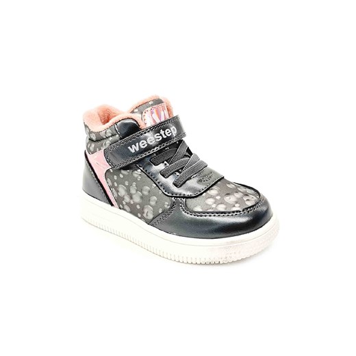 Sportowe buty dziewczęce szare Weestep- bąbelki ze sklepu 5.10.15 w kategorii Buty sportowe dziecięce - zdjęcie 169691730