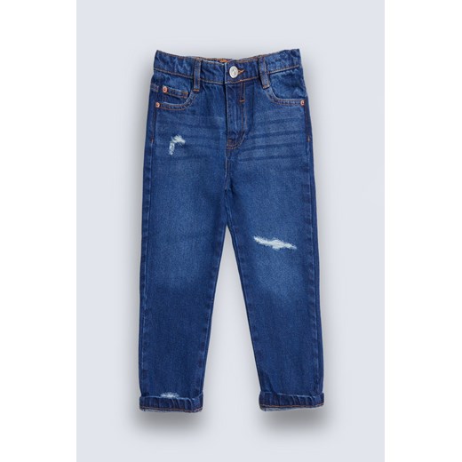 Niebieskie spodnie jeansowe dla niemowlaka - unisex - Limited Edition ze sklepu 5.10.15 w kategorii Spodnie i półśpiochy - zdjęcie 169692494