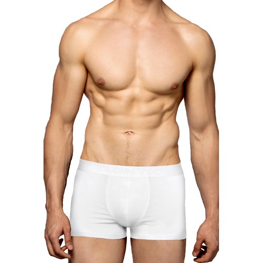 Przylegające do ciała bokserki męskie Atlantic- białe ze sklepu 5.10.15 w kategorii Majtki męskie - zdjęcie 169692703
