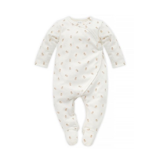 Pajac wiązany dla niemowlaka Lovely Day beige ecru ze sklepu 5.10.15 w kategorii Pajacyki - zdjęcie 169692734