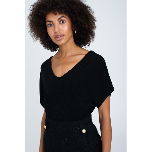Koszulka damska czarna ze sklepu 5.10.15 w kategorii Bluzki damskie - zdjęcie 169692821