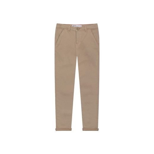 Brązowe spodnie typu chinosy dla niemowlaka ze sklepu 5.10.15 w kategorii Spodnie i półśpiochy - zdjęcie 169693253