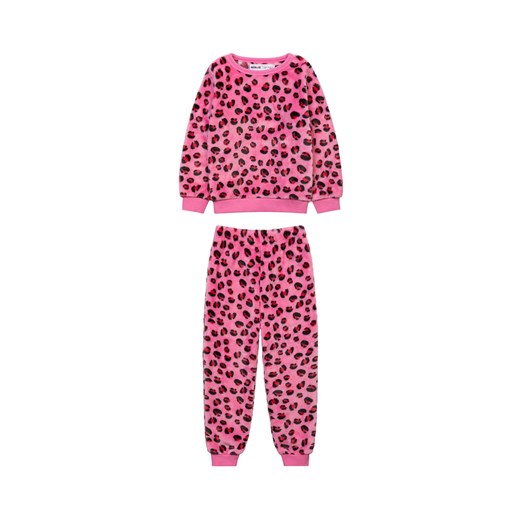 Piżama niemowlęca z długim rękawem różowa w cętki ze sklepu 5.10.15 w kategorii Piżamy dziecięce - zdjęcie 169693320