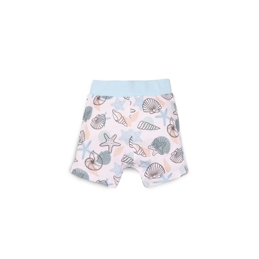 Bawełniane szorty niemowlęce w muszelki ze sklepu 5.10.15 w kategorii Spodenki niemowlęce - zdjęcie 169693424