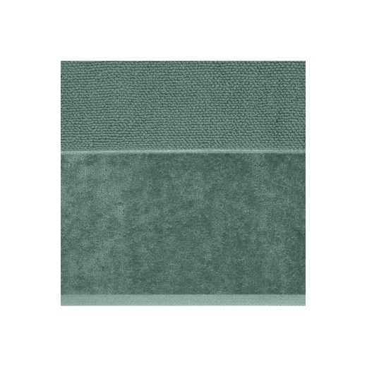 Zielony ręcznik 70x140 cm z ozdobnym pasem Eurofirany 70x140 5.10.15