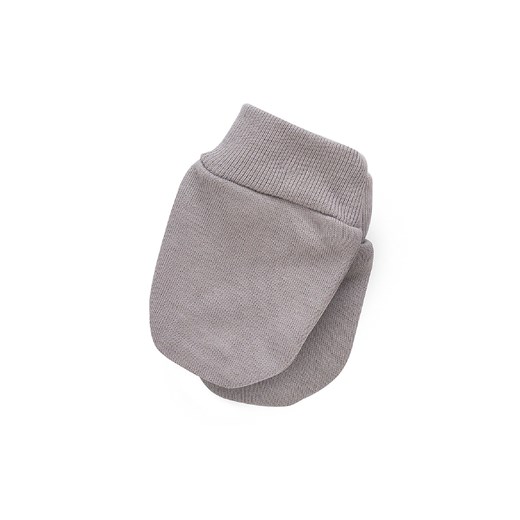 Bawełniane rękawiczki niedrapki szare dla niemowlaka- Hello! ze sklepu 5.10.15 w kategorii Rękawiczki dziecięce - zdjęcie 169693663