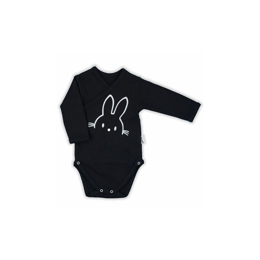 Bawełniane body niemowlęce kopertowe z długim rękawem ze sklepu 5.10.15 w kategorii Body niemowlęce - zdjęcie 169693682