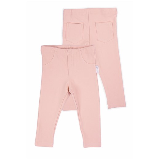 Spodnie dresowe w kolorze pudrowego różu ze sklepu 5.10.15 w kategorii Spodnie i półśpiochy - zdjęcie 169693781