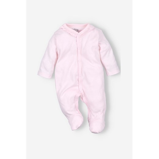 Pajac niemowlęcy z bawełny organicznej dla dziewczynki ze sklepu 5.10.15 w kategorii Pajacyki - zdjęcie 169694253