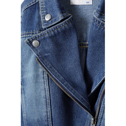 Bawełniana kurtka jeansowa dla dziewczynki Lincoln & Sharks By 5.10.15. 164 okazyjna cena 5.10.15
