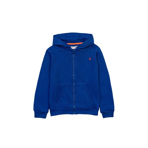Niebieska bluza niemowlęca rozpinana z kapturem ze sklepu 5.10.15 w kategorii Bluzy i swetry - zdjęcie 169694362