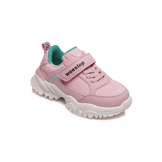 Sportowe buty różowe dla dziewczynki Weestep ze sklepu 5.10.15 w kategorii Buty sportowe dziecięce - zdjęcie 169694392