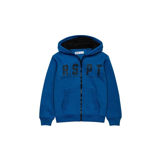 Niebieska bluza dla niemowlaka z kapturem ze sklepu 5.10.15 w kategorii Bluzy i swetry - zdjęcie 169695993
