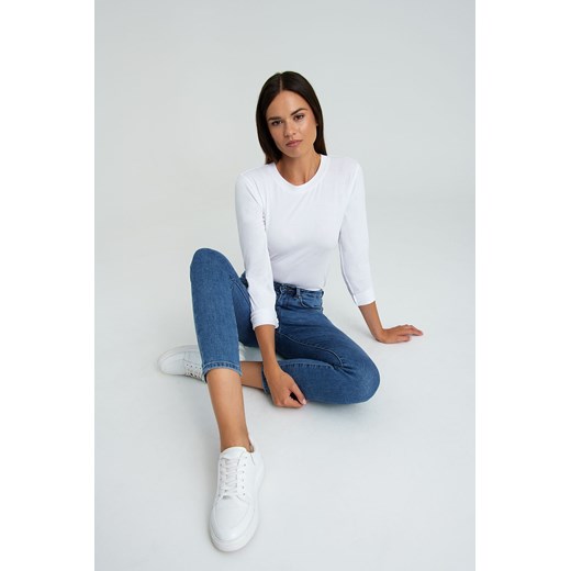 Spodnie jeansowe damskie niebieskie ze sklepu 5.10.15 w kategorii Jeansy damskie - zdjęcie 169696304
