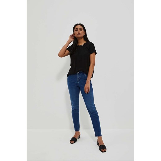 Spodnie damskie jeansowe typu push up ze sklepu 5.10.15 w kategorii Jeansy damskie - zdjęcie 169697232