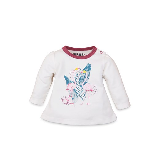 Bluzka niemowlęca z bawełny organicznej dla dziewczynki ze sklepu 5.10.15 w kategorii Kaftaniki i bluzki - zdjęcie 169697691