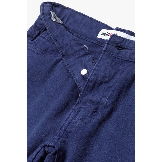 Niebieskie spodnie z bawełny dla chłopca Minoti 98/104 5.10.15