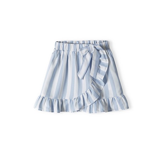 Spódniczka krótka w paski dla dziewczynki ze sklepu 5.10.15 w kategorii Spódnice dziewczęce - zdjęcie 169698822