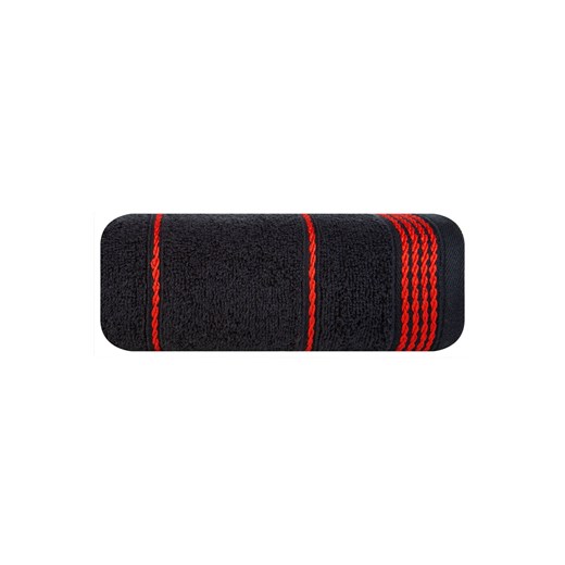 Ręcznik Mira 70x140 cm - czarny ze sklepu 5.10.15 w kategorii Ręczniki - zdjęcie 169699181