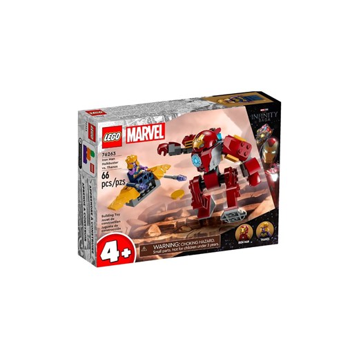 Klocki LEGO Super Heroes 76263 Hulkbuster Iron Mana vs. Thanos - 66 elementy, wiek 4 + ze sklepu 5.10.15 w kategorii Zabawki - zdjęcie 169699222