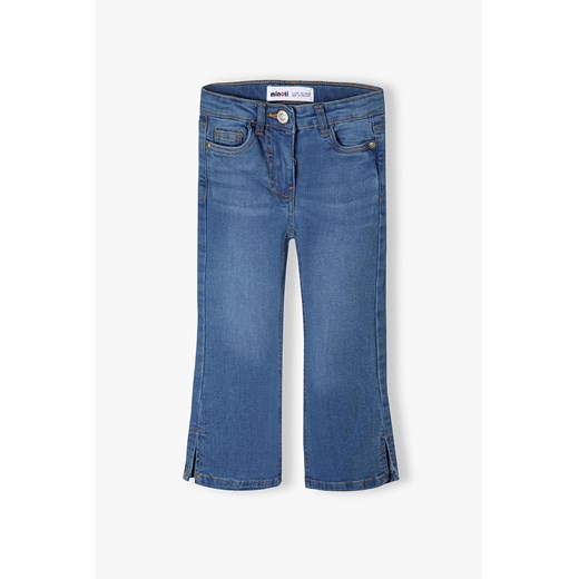 Spodnie jeansowe dziewczęce rozkloszowane Minoti 110/116 5.10.15 okazja