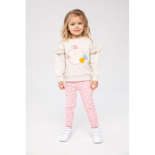 Komplet dla niemowlaka- bluzka z falbanką i legginsy ze sklepu 5.10.15 w kategorii Komplety niemowlęce - zdjęcie 169699731
