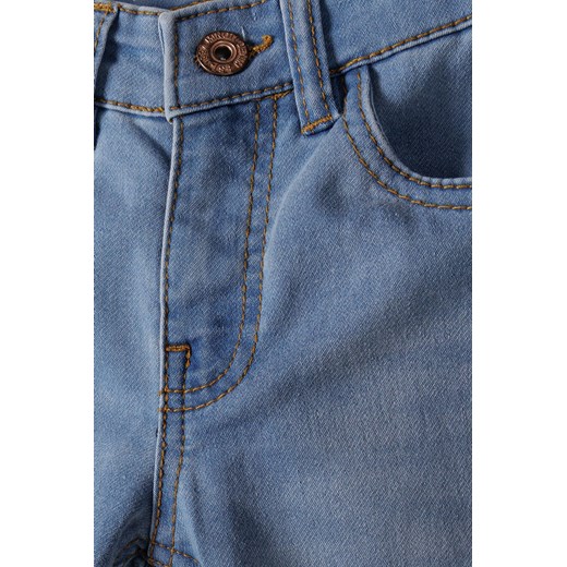 Klasyczne spodnie jeansowe dopasowane dla niemowlaka Minoti 80/86 wyprzedaż 5.10.15