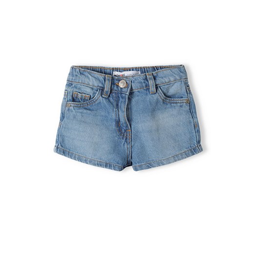 Szorty jeansowe dla dziewczynki ze sklepu 5.10.15 w kategorii Spodenki dziewczęce - zdjęcie 169699914