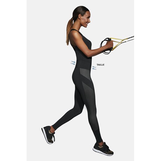 Legginsy sportowe damskie czarne ze sklepu 5.10.15 w kategorii Spodnie damskie - zdjęcie 169700012