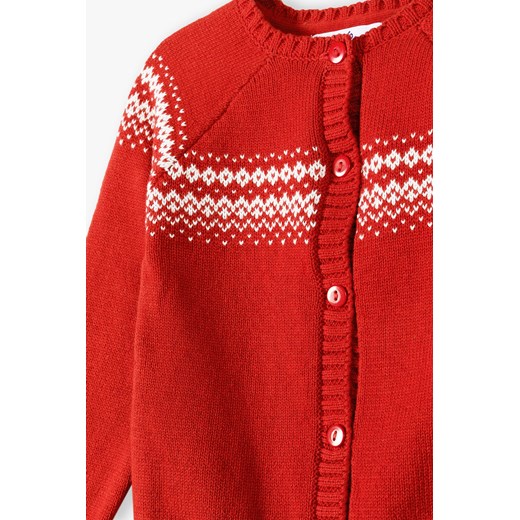 Sweter z motywem świątecznym - czerwony - 5.10.15. 5.10.15. 86 okazja 5.10.15