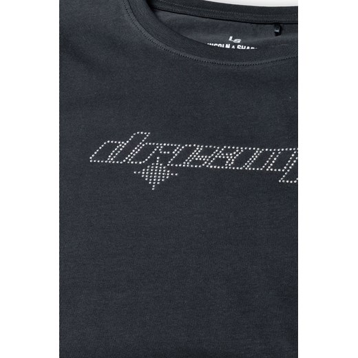 Czarna oversizowa koszulka dziewczęca - Dream Lincoln & Sharks By 5.10.15. 158 5.10.15