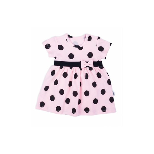 Bawełniana sukienka niemowlęca w grochy ze sklepu 5.10.15 w kategorii Sukienki niemowlęce - zdjęcie 169700360