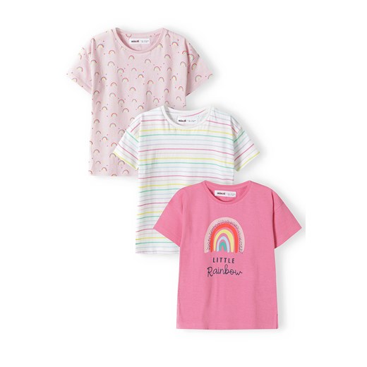 Bawełniany t-shirt dla niemowlaka 3-pack ze sklepu 5.10.15 w kategorii Koszulki niemowlęce - zdjęcie 169700363