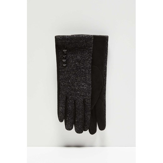 Moodo rękawiczki damskie z ozdobnymi guzikami ze sklepu 5.10.15 w kategorii Rękawiczki damskie - zdjęcie 169700572