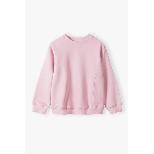 Różowa bluza dresowa dla małej dziewczynki - Limited Edition ze sklepu 5.10.15 w kategorii Bluzy dziewczęce - zdjęcie 169700933