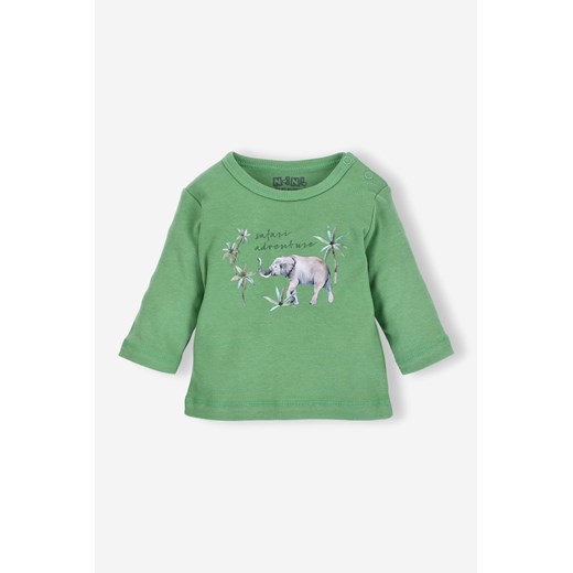 Bluzka niemowlęca z bawełny organicznej dla chłopca ze sklepu 5.10.15 w kategorii Kaftaniki i bluzki - zdjęcie 169701182