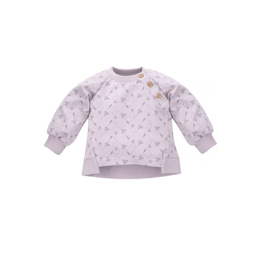 Bluza dziewczęca Charlotte fiolet ze sklepu 5.10.15 w kategorii Bluzy i swetry - zdjęcie 169701361