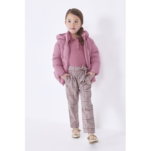 Długie spodnie dziewczęce różowe - Mayoral ze sklepu 5.10.15 w kategorii Spodnie dziewczęce - zdjęcie 169701644