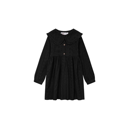 Czarna sukienka dziewczęca z haftem ze sklepu 5.10.15 w kategorii Sukienki dziewczęce - zdjęcie 169701720