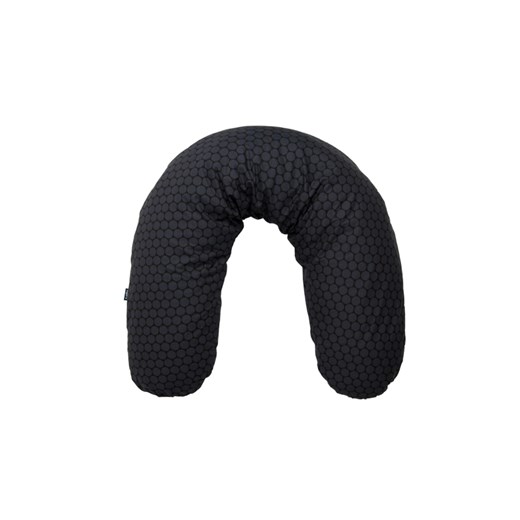 Poduszka do karmienia Comfort Exclusive grochy grafitowo czarne 170cm Womar one size okazyjna cena 5.10.15