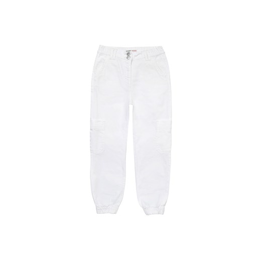 Spodnie bawełniane bojówki dla dziewczynki ze sklepu 5.10.15 w kategorii Spodnie dziewczęce - zdjęcie 169701981