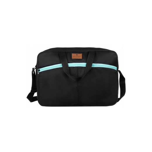 Mała torba podróżna na bagaż podręczny — Peterson BLACK-BLUE unisex Peterson one size 5.10.15