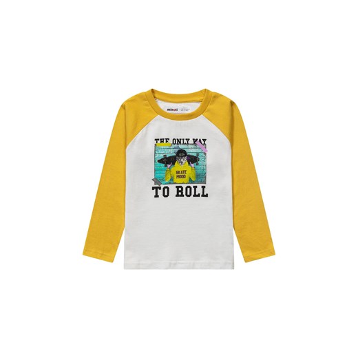 Bluzka chłopięca bawełniana z nadrukiem ze sklepu 5.10.15 w kategorii T-shirty chłopięce - zdjęcie 169703380