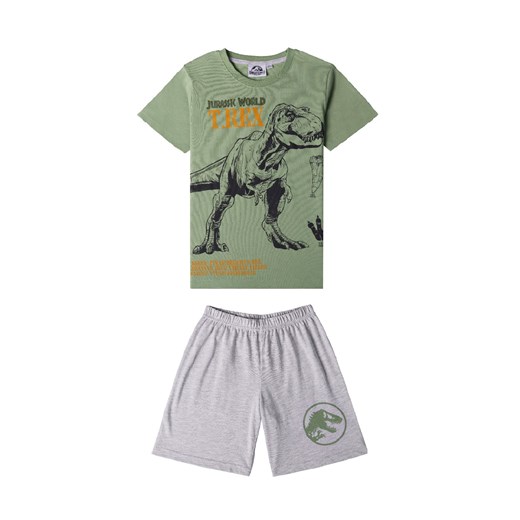 Piżama chłopięca dwuczęściowa z bawełny- Jurassic World ze sklepu 5.10.15 w kategorii Piżamy dziecięce - zdjęcie 169703500