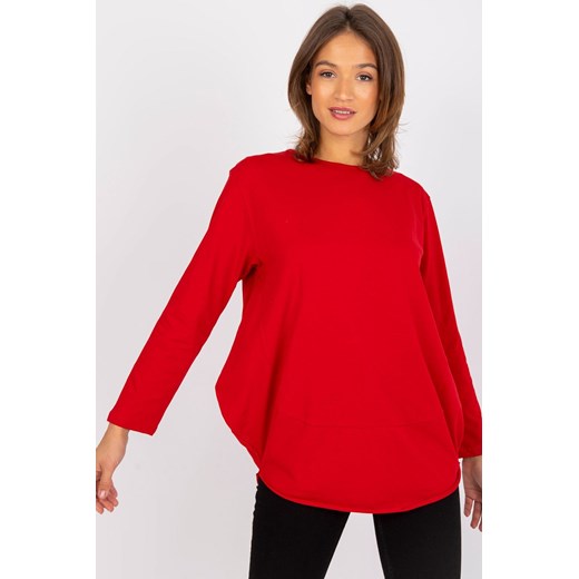 Bluzka damska dzianinowa - czerwona ze sklepu 5.10.15 w kategorii Bluzki damskie - zdjęcie 169703572